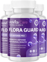 Burk med UroVita Care Flora Guard Capsules